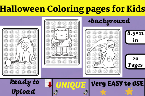 20 Halloween Coloring Pages Kids KDP: A Practical Guide to Ready-to-Use Assets