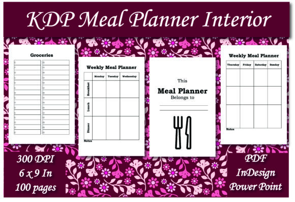 Creating a Functional KDP Meal Planner Interior: Design, Utility, and Customization