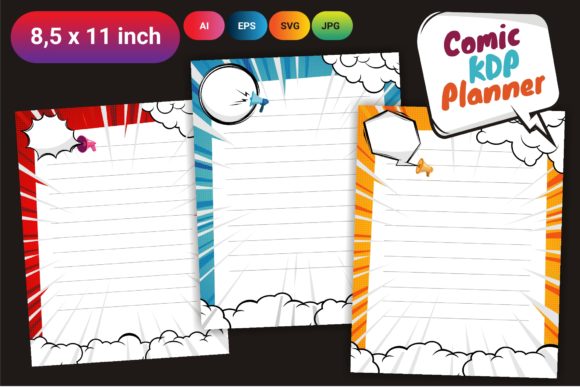 Elevating Low-Content Publishing with the KDP Comic Daily Planner Best Template