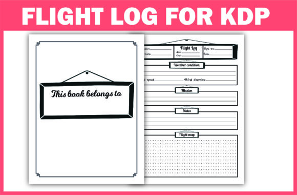 Flight Drone Log Book Ready for KDP: A Practical Asset for Low Content Publishers