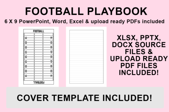 KDP Interior: Football Playbook & Medication Tracker