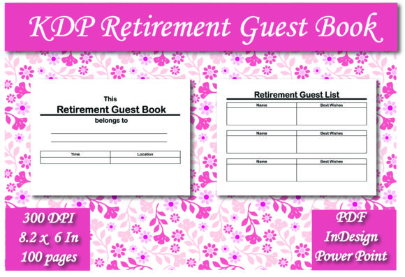 KDP Retirement Guest Book Interior Design Guide