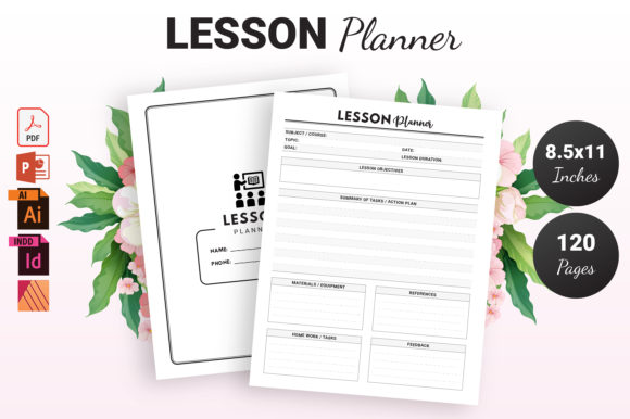 Lesson Planner - KDP Interior: A Practical Resource for Publishers and Educators