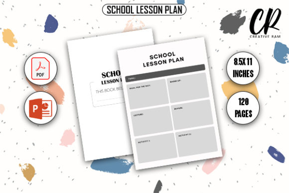 School Lesson Plan KDP Interior: Ready-to-Publish Template