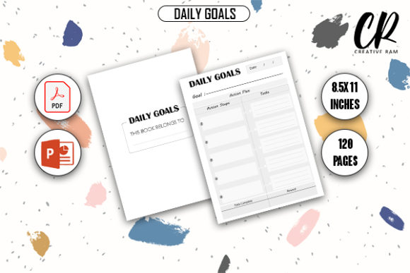 Streamlining KDP Publishing with a Ready-Made Daily Goals Interior