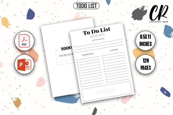 Todo List KDP Interior: Ready-to-Publish Template