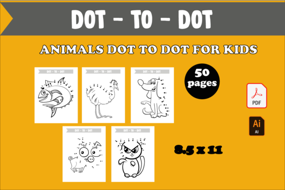 Unlocking Creative Learning with the 50 Animals Dot to Dot Activity for Kids