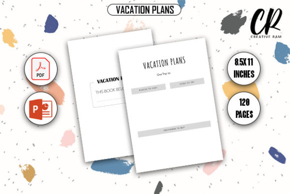 Vacation Plans - KDP Interior: A Practical Resource for Publishers and Planners
